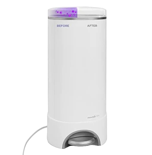 Munchkin UV Diaper Pail, White