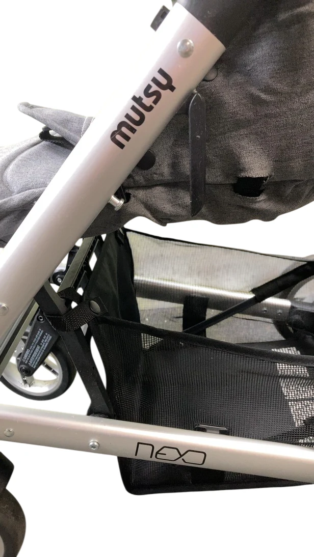 Mutsy Nexo Stroller, 2017, Grey Melange - Image 9