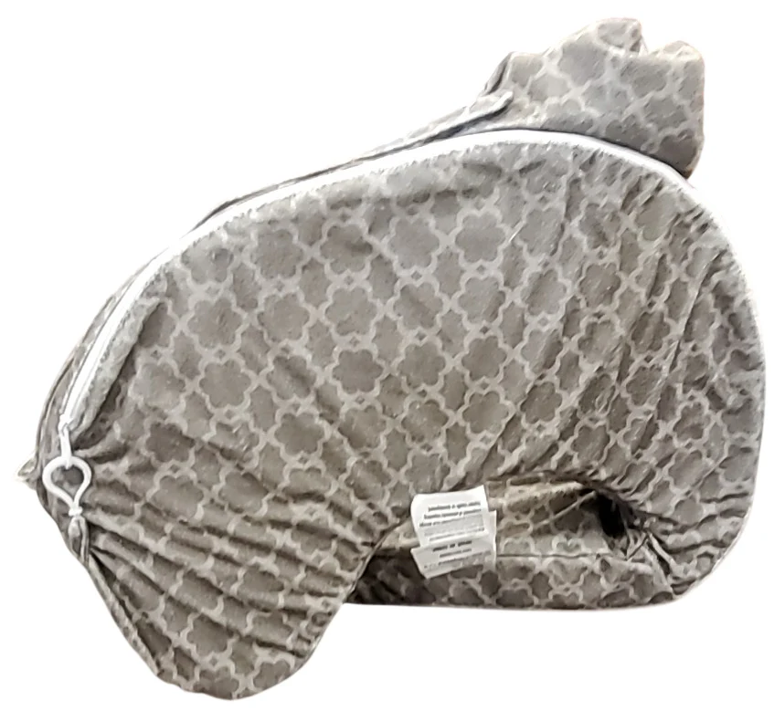 My Brest Friend Nursing Pillow, Flower Key Grey - Image 2