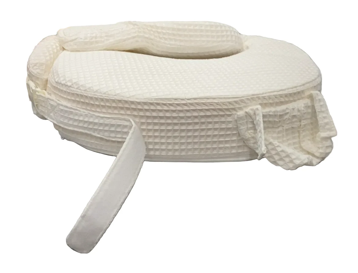 My Brest Friend Super Deluxe Nursing Pillow, Waffle white - Image 3