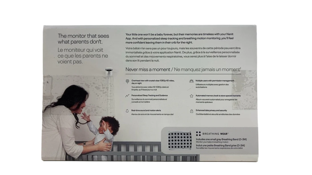 Nanit Pro HD Baby Monitor with Wall Mount - Image 3