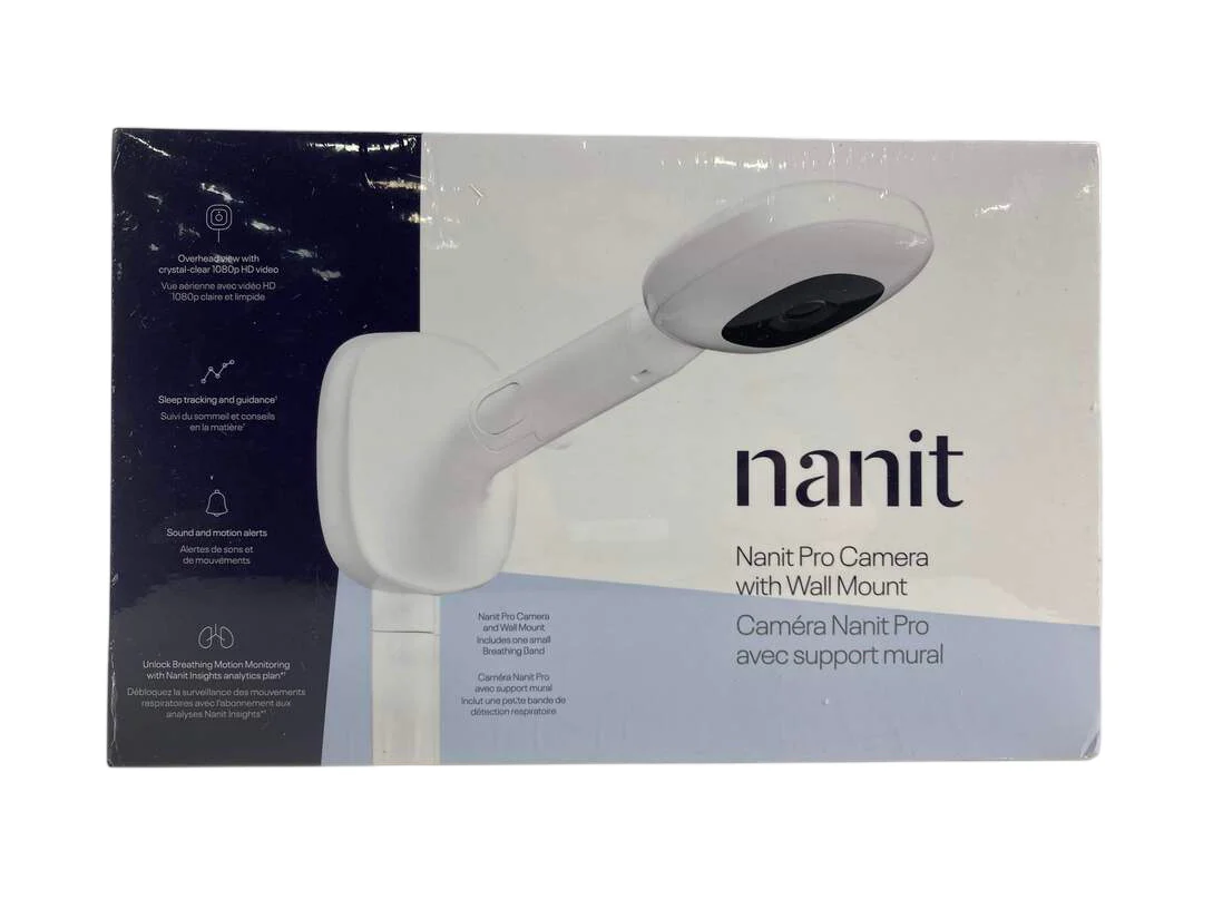 Nanit Pro HD Baby Monitor with Wall Mount, White - Image 2