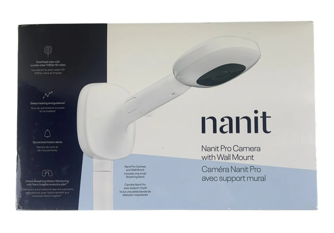 Nanit Pro HD Baby Monitor with Wall Mount, White - Image 2