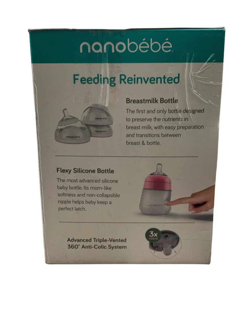 Nanobébé Newborn Gift Set, Pink - Image 3
