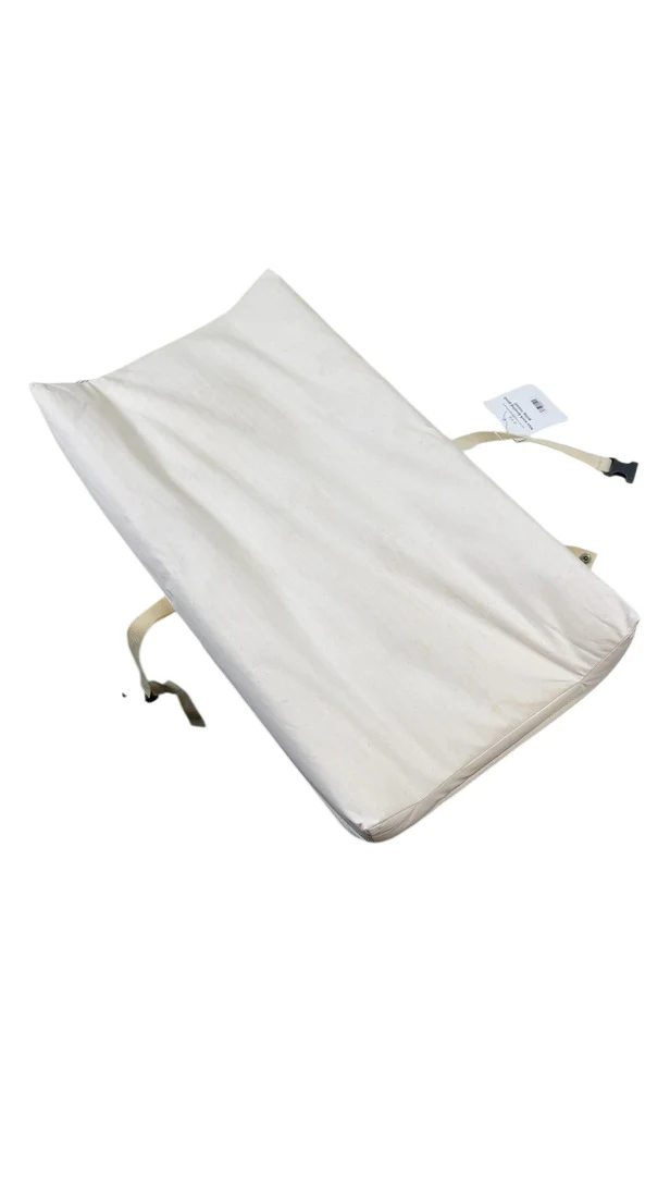 Naturepedic Organic Cotton Changing Pad 2 Sided Contoured, Natural - Image 3