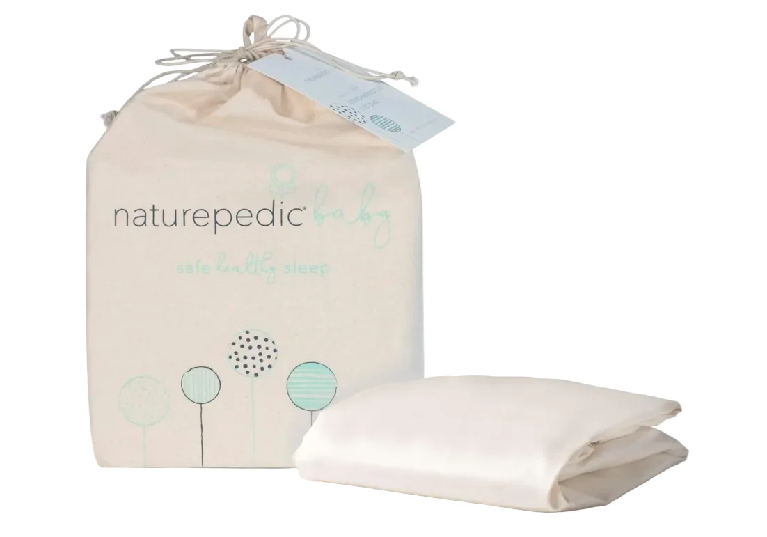 Naturepedic Organic Cotton Crib Sheets, Sateen
