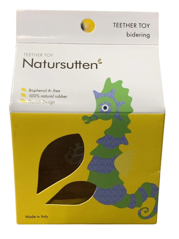 Natursutten Natural Rubber Teething Toy, Starfish - Image 3