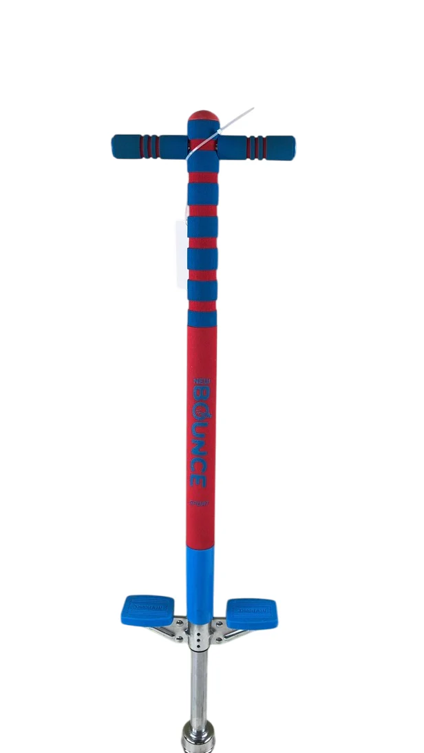 New Bounce Pogo Stick, Blue/Red, Sport Edition - Image 2