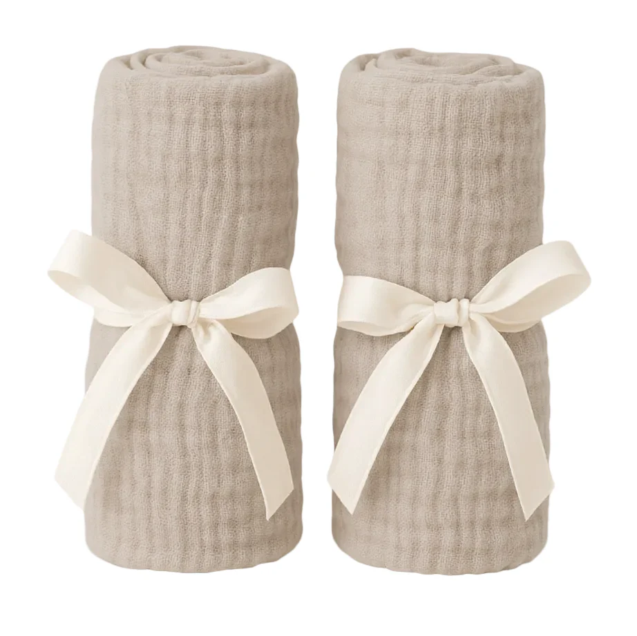 Newton 2 Pack Sheets For Bassinet, Sandstone