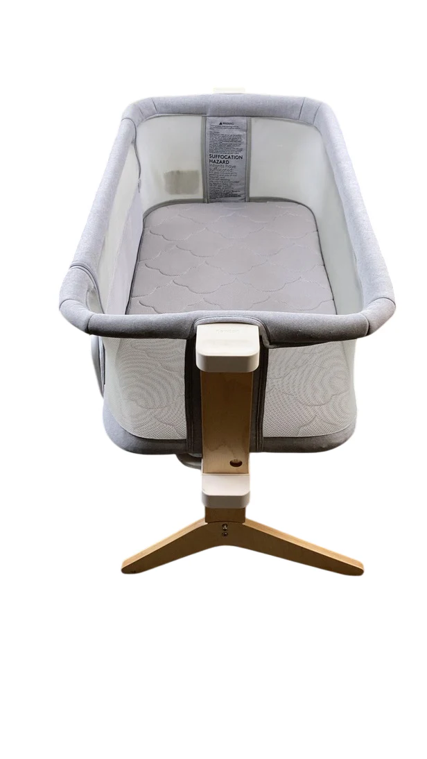 Newton Bassinet And Bedside Sleeper, Grey/Birch - Image 2