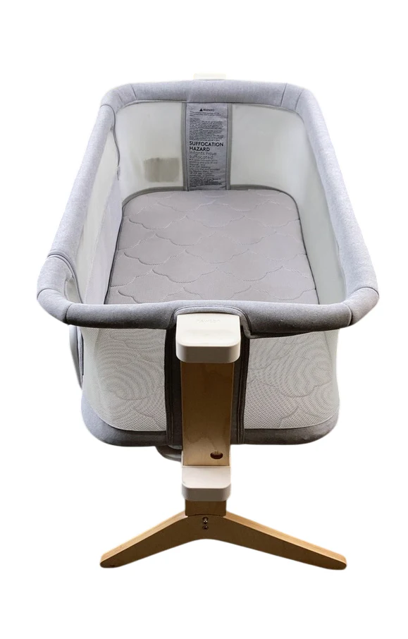 Newton Bassinet And Bedside Sleeper, Grey/Birch - Image 3