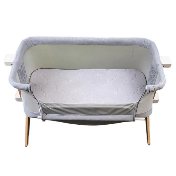 Newton Bassinet And Bedside Sleeper, Grey/Birch - Image 4