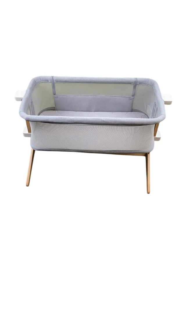 Newton Bassinet And Bedside Sleeper, Grey/Birch - Image 3