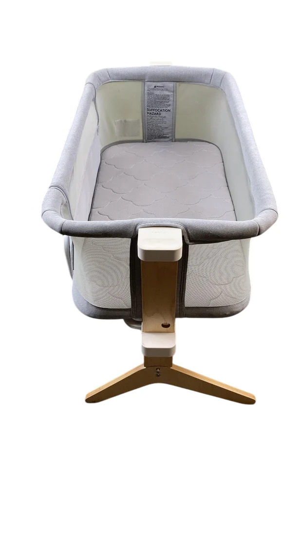 Newton Bassinet And Bedside Sleeper, Grey/Birch - Image 4