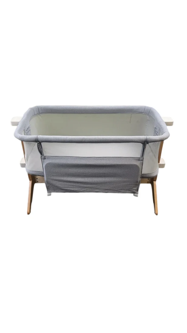 Newton Bassinet And Bedside Sleeper, Grey/Birch