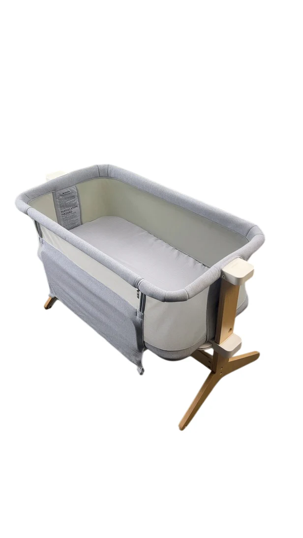 Newton Bassinet And Bedside Sleeper, Grey/Birch - Image 2