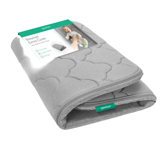 Newton Extra Bassinet Mattress Cover, Grey