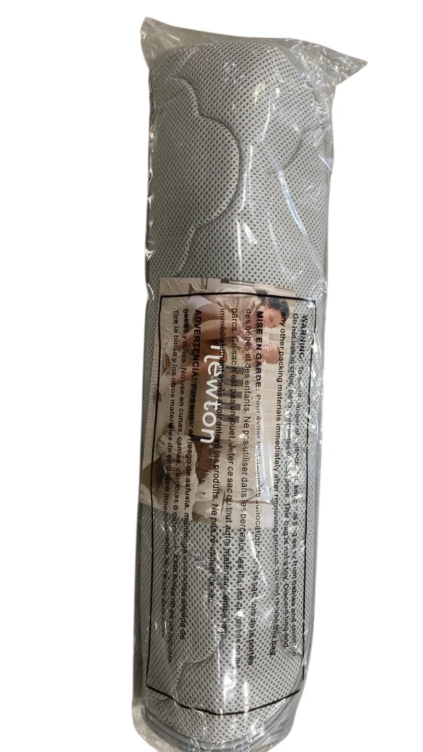 Newton Extra Bassinet Mattress Cover, Grey - Image 2