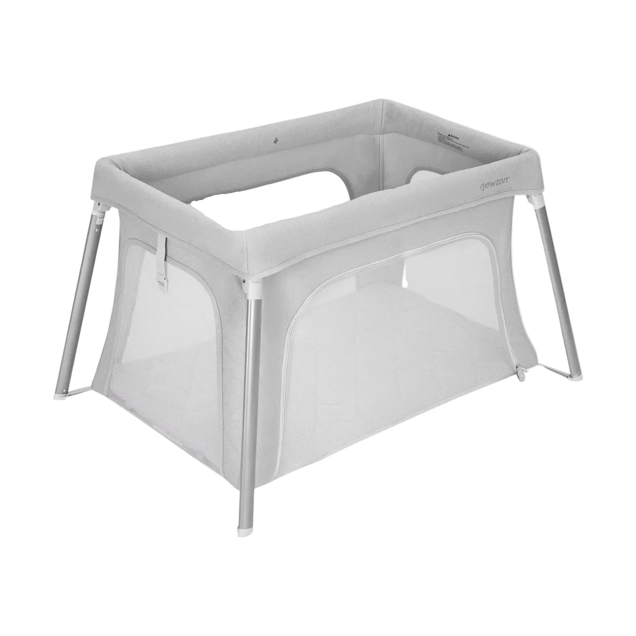Newton Travel Crib and Playard, 2025, Compact, Grey
