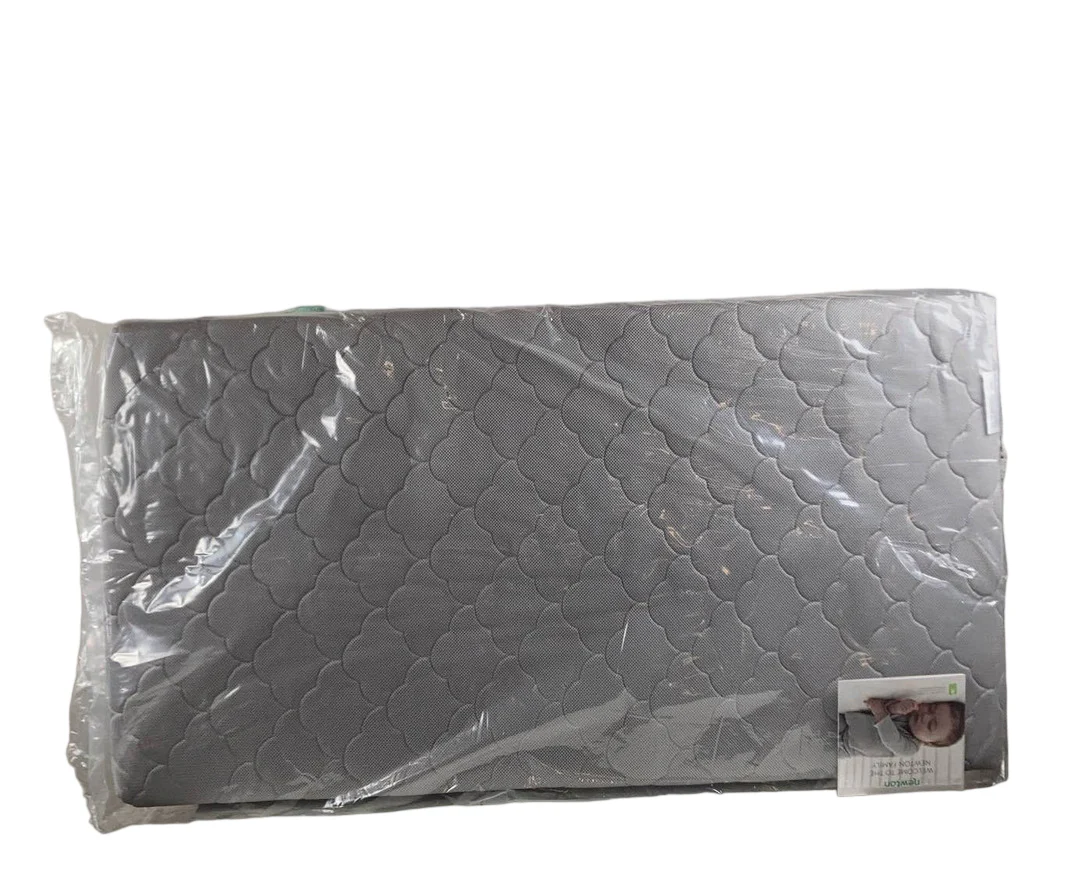 Newton Waterproof Crib And Toddler Mattress, Grey - Image 3
