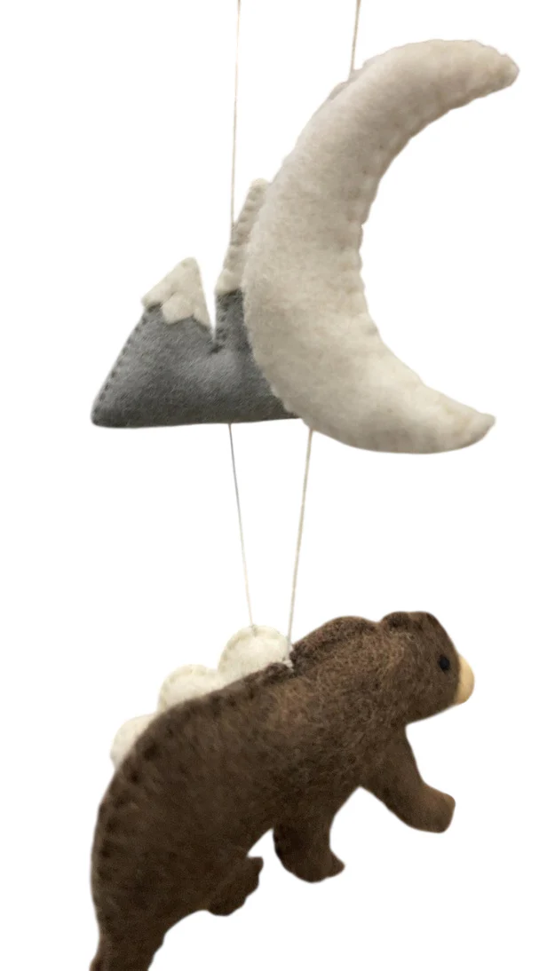 Nivas Woodland Bear Mobile - Image 2