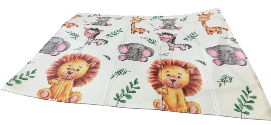 Noonkty Foldable Baby Extra Large Play Mat, Lion