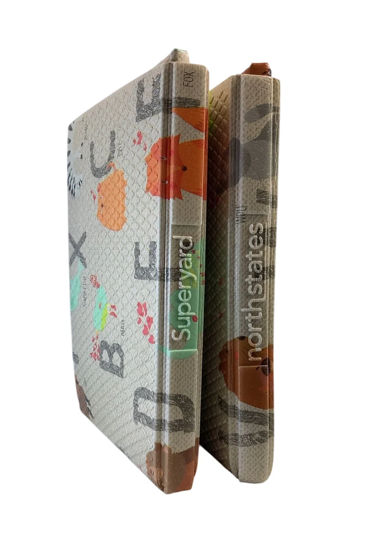 North States Superyard Folding Foam Playmat, 71" X 71", Animal ABC - Image 3