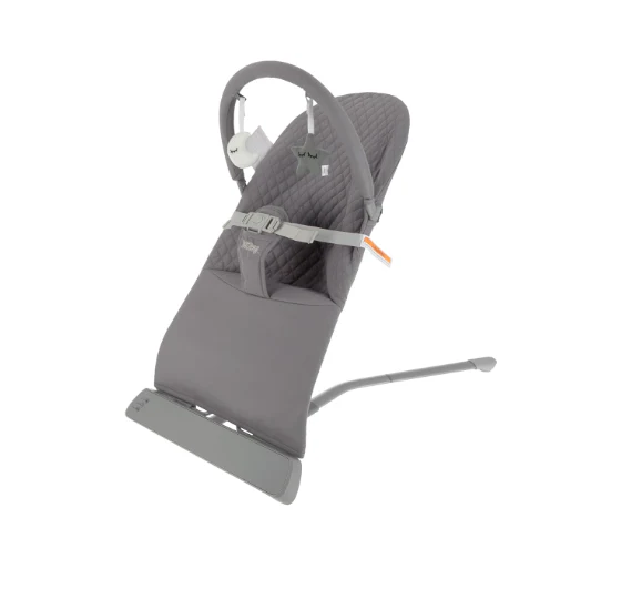 Nuby Baby Bouncer Seat, Grey - Image 2