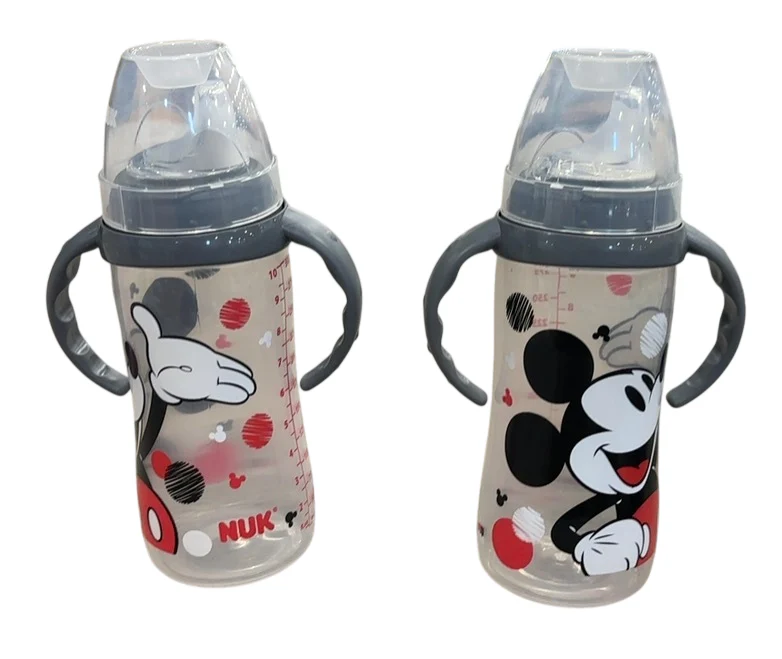 NUK Large Learner Cup 2 Pack, Mickey Mouse