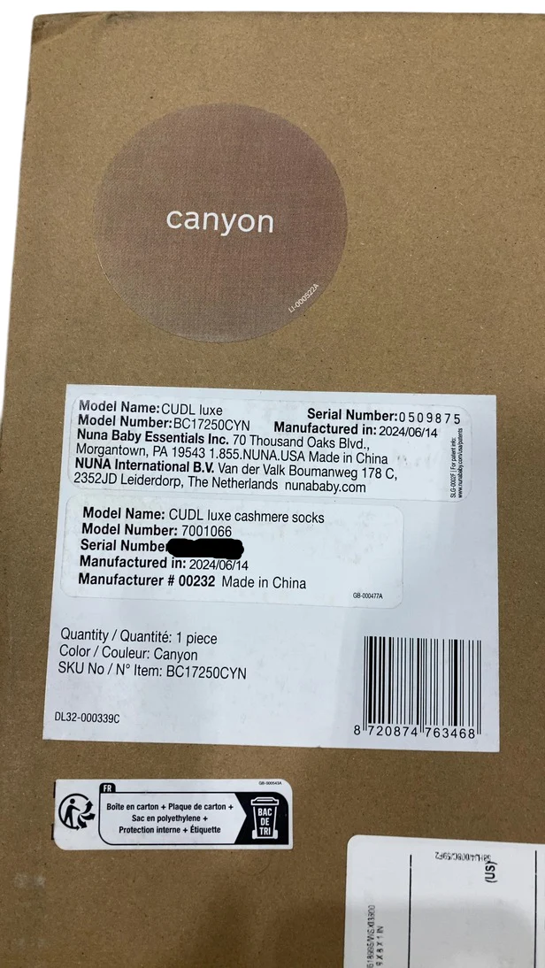 Nuna Cudl Luxe Baby Carrier, Canyon - Image 3