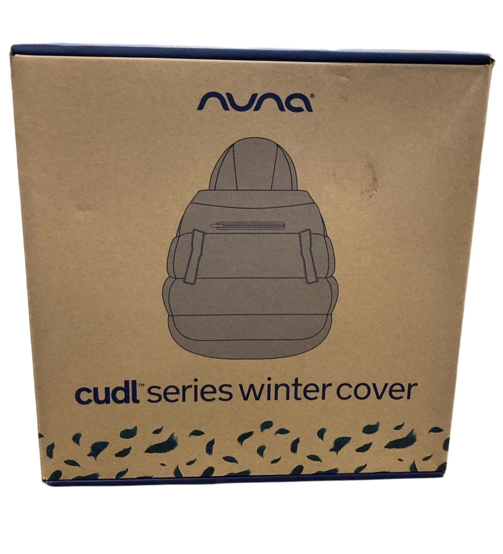 Nuna CUDL Winter Cover, Black - Image 2