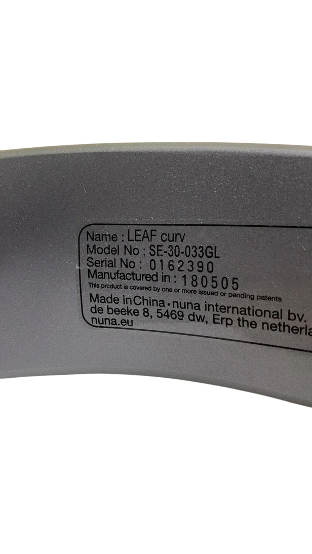 Nuna LEAF Curv Baby Seat, Granite - Image 4