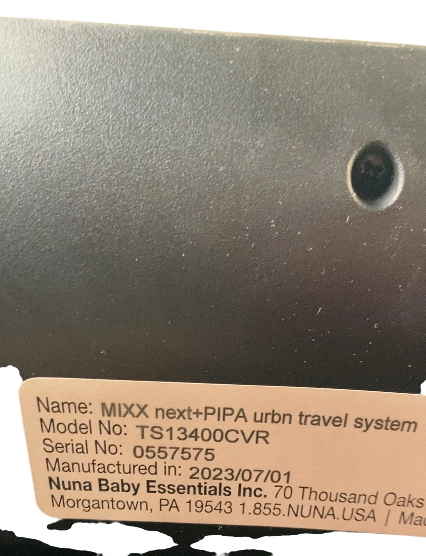 Nuna MIXX Next Stroller, 2023, Caviar - Image 9