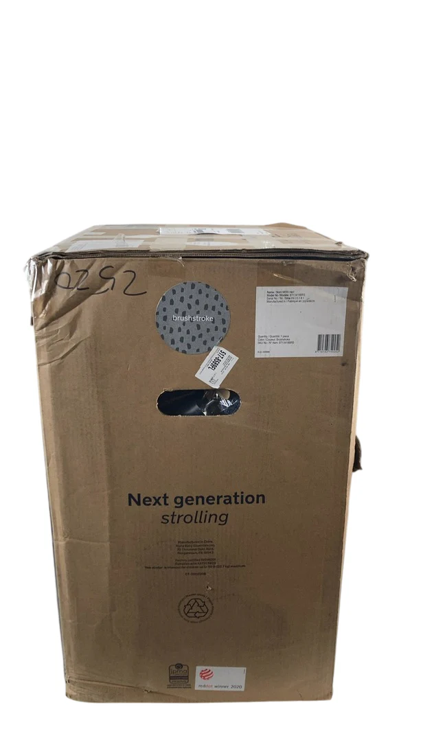 Nuna MIXX Next Stroller, 2024, Brushstroke Dot Granite - Image 3