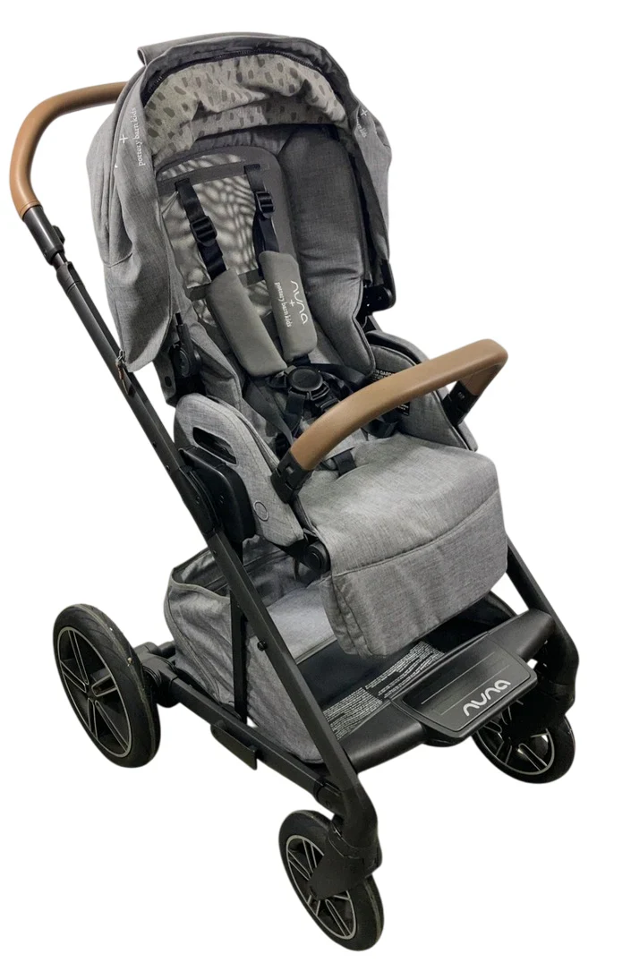 Nuna MIXX Next Stroller, 2024, Brushstroke Dot Granite - Image 3