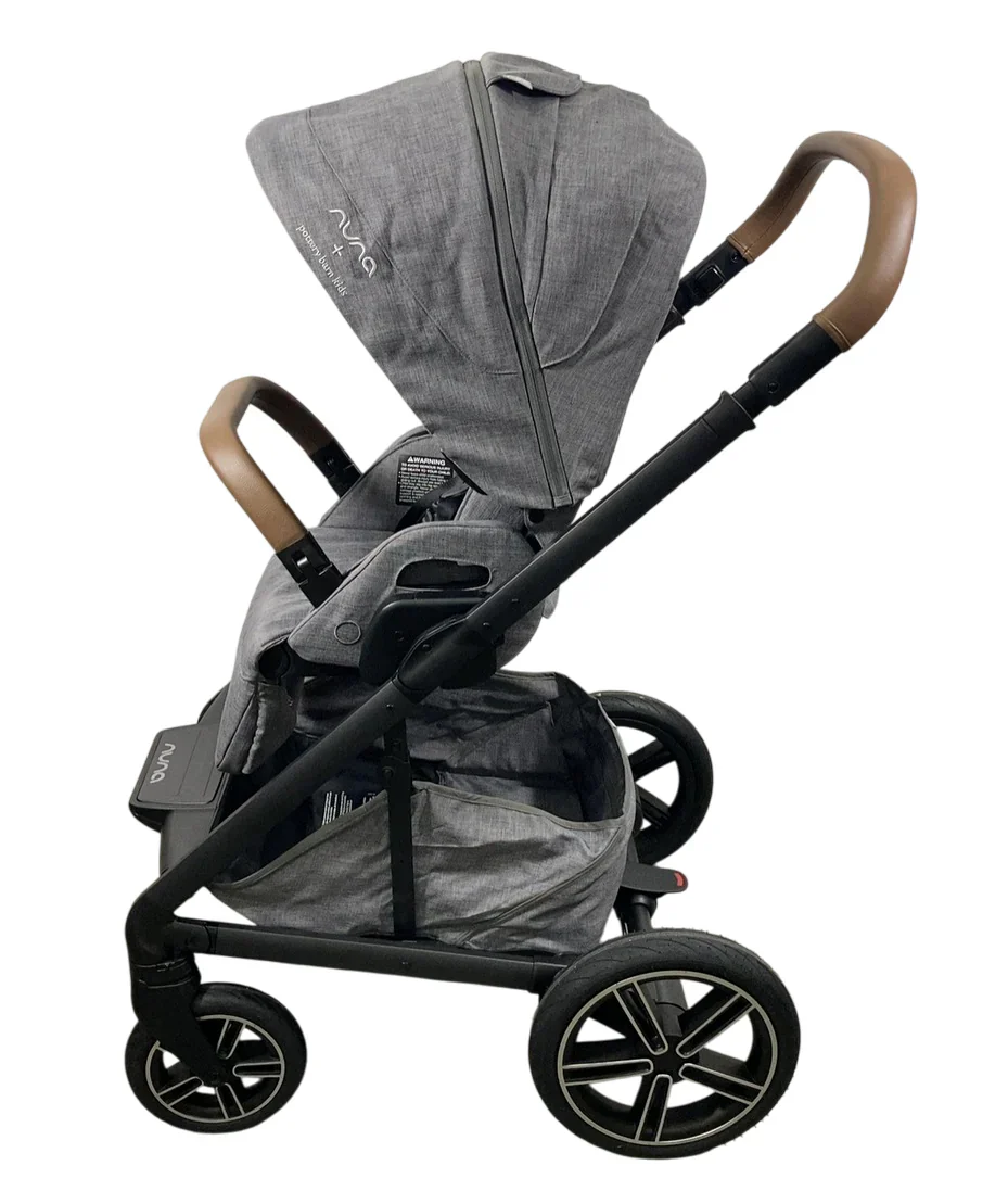 Nuna MIXX Next Stroller, 2024, Brushstroke Dot Granite - Image 4