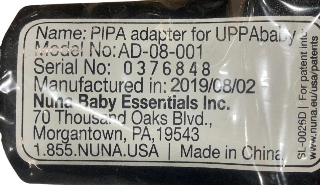 Nuna Pipa Adapter For Uppababy, 2019 - Image 4