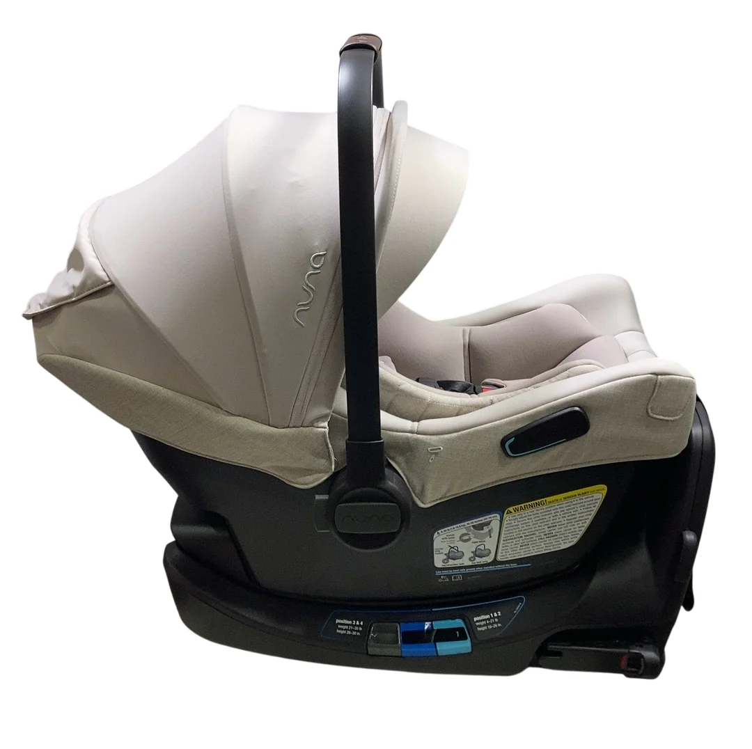 Nuna Pipa Aire RX Infant Car Seat, 2024, Biscotti - Image 2