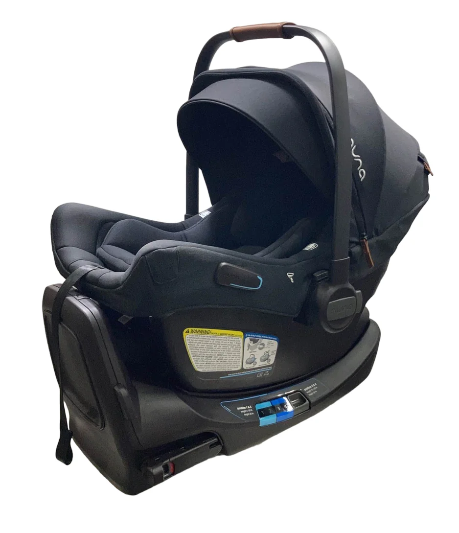 Nuna Pipa Aire RX Infant Car Seat, 2024, Caviar