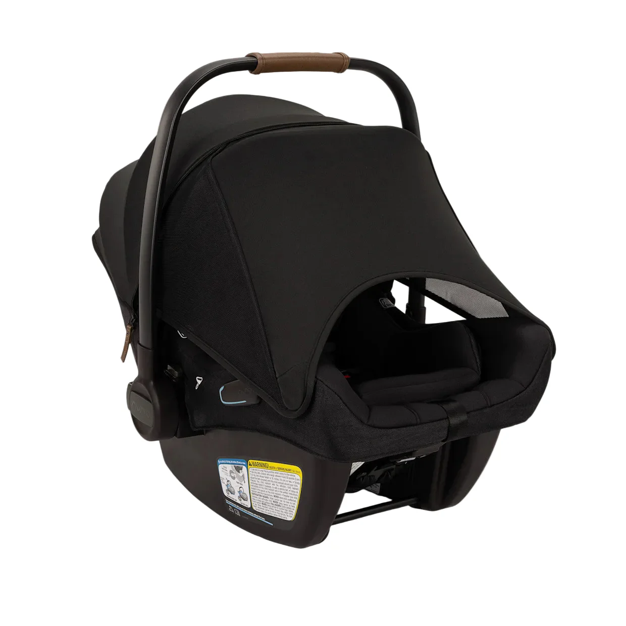 Nuna Pipa Aire RX Infant Car Seat, 2025, Caviar - Image 4