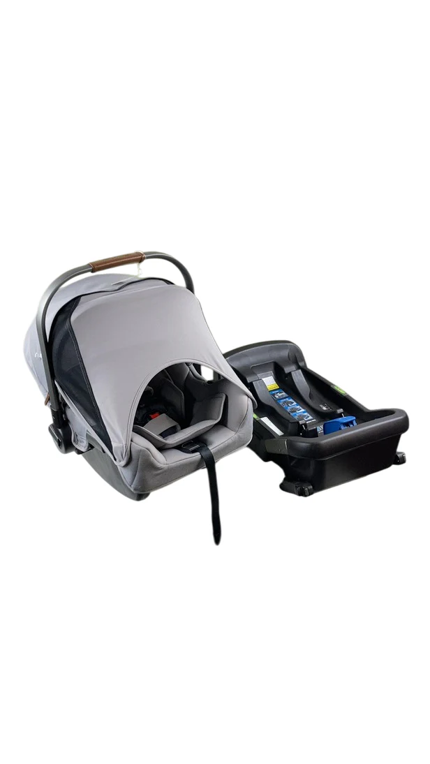 Nuna PIPA Infant Car Seat, 2021, Frost