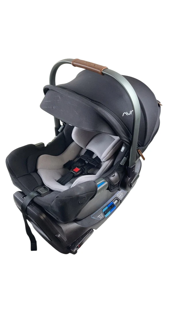 Nuna PIPA rx Infant Car Seat, 2024, Caviar - Image 2