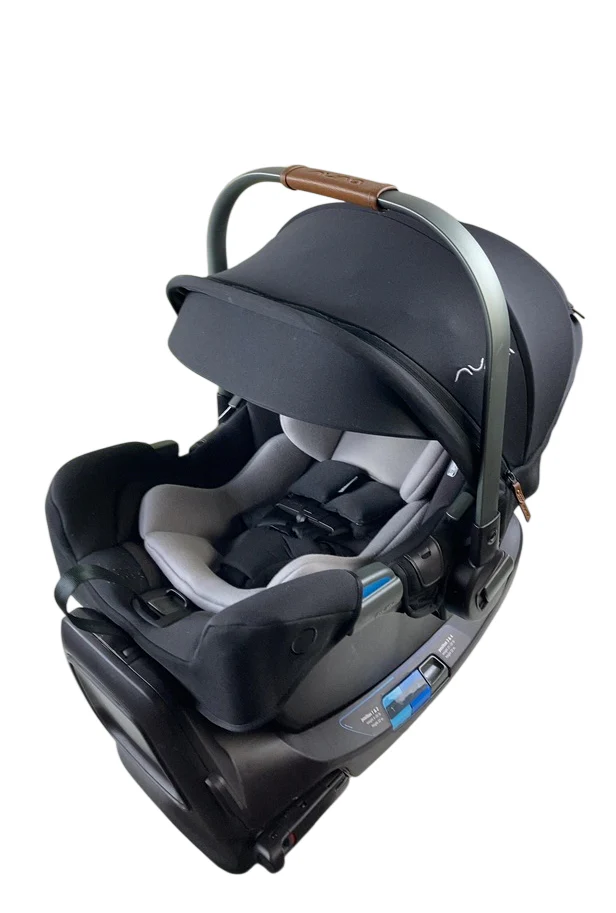 Nuna PIPA rx Infant Car Seat, 2024, Caviar - Image 2
