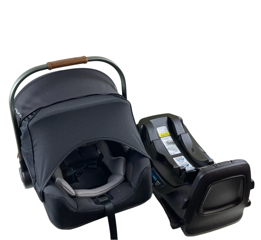 Nuna PIPA rx Infant Car Seat, 2024, Caviar