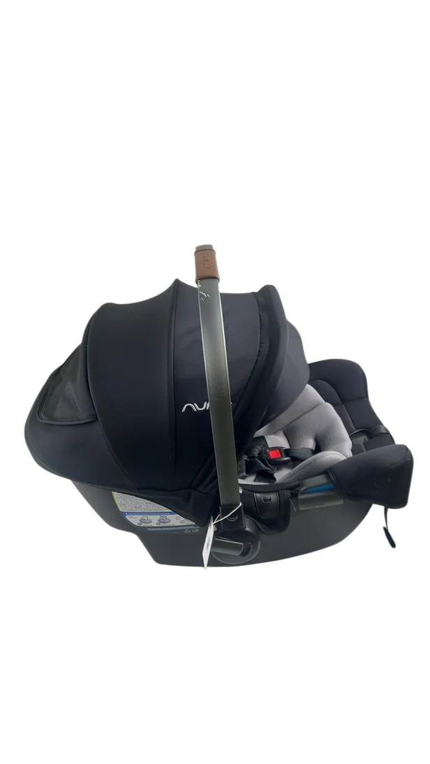 Nuna PIPA rx Infant Car Seat with RELX Base, 2024, Caviar - Image 3
