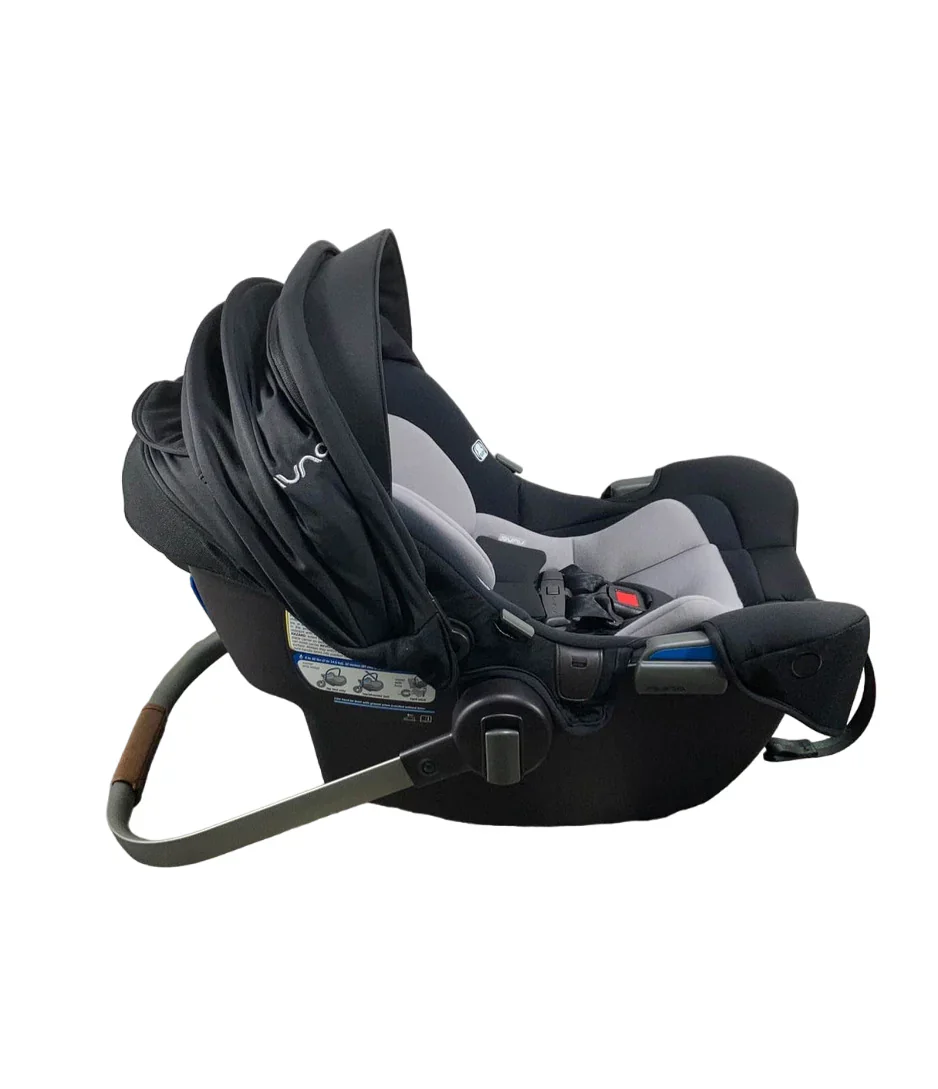 Nuna PIPA rx Infant Car Seat with RELX Base, 2025, Caviar - Image 2