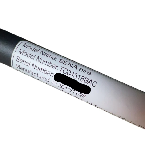 Nuna Sena Aire, Broken Arrow Caviar - Image 8