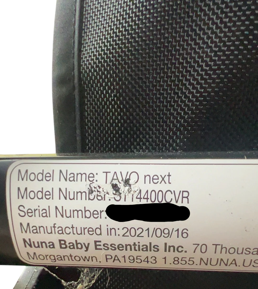 Nuna Tavo Next Stroller, 2021, Caviar - Image 8