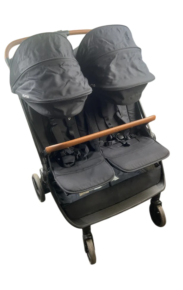 Nuna TRVL Dubl Stroller, 2024, Caviar