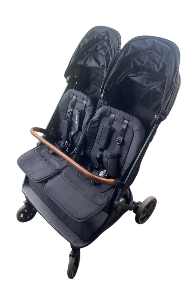 Nuna TRVL Dubl Stroller, 2024, Caviar - Image 6